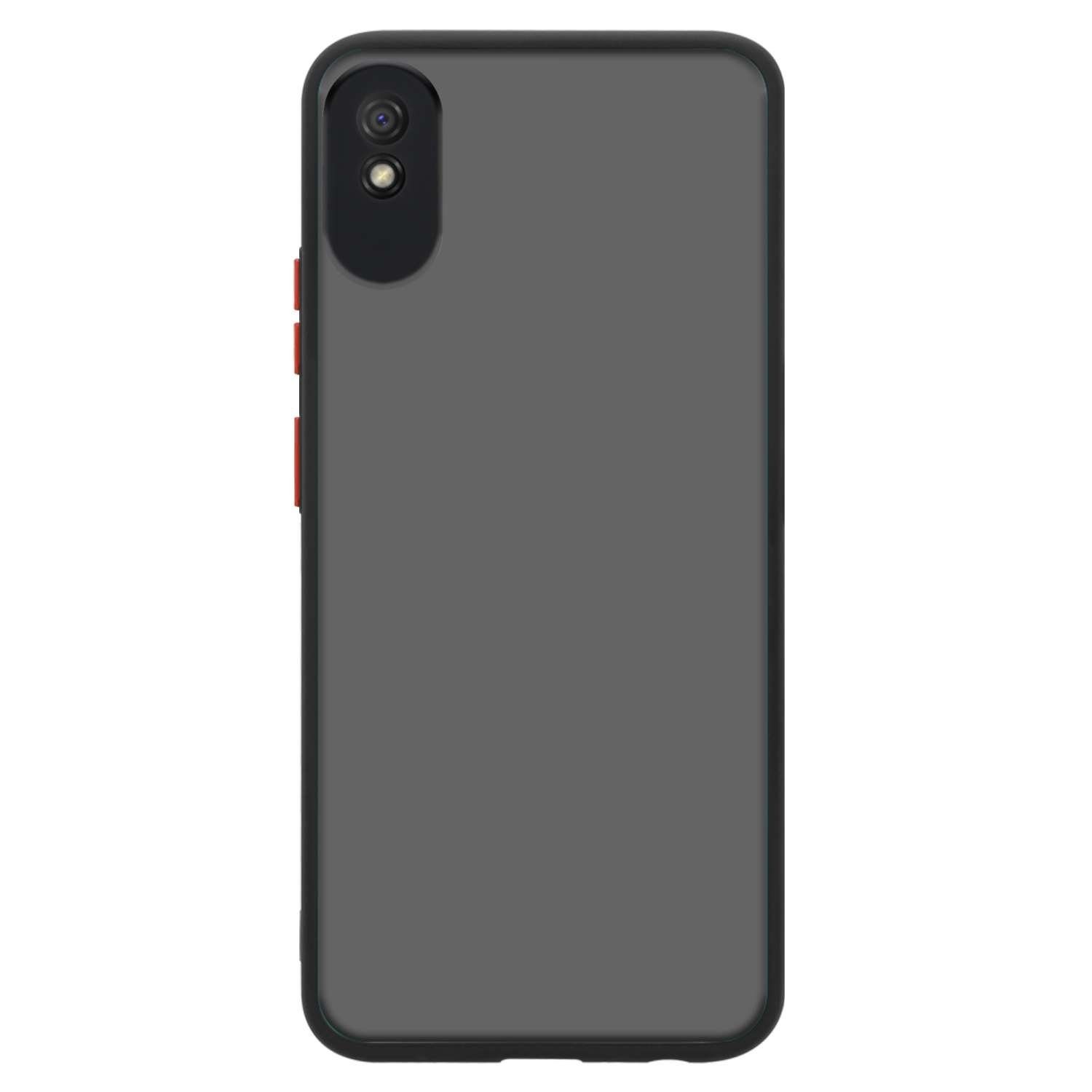 Cadorabo Handyhülle für Xiaomi RedMi 9A / RedMi 9AT Hülle Xiaomi RedMi 9A / RedMi 9AT, Handy Schutzhülle - Hülle - Ultra Slim Hard Cover Case - Bumper