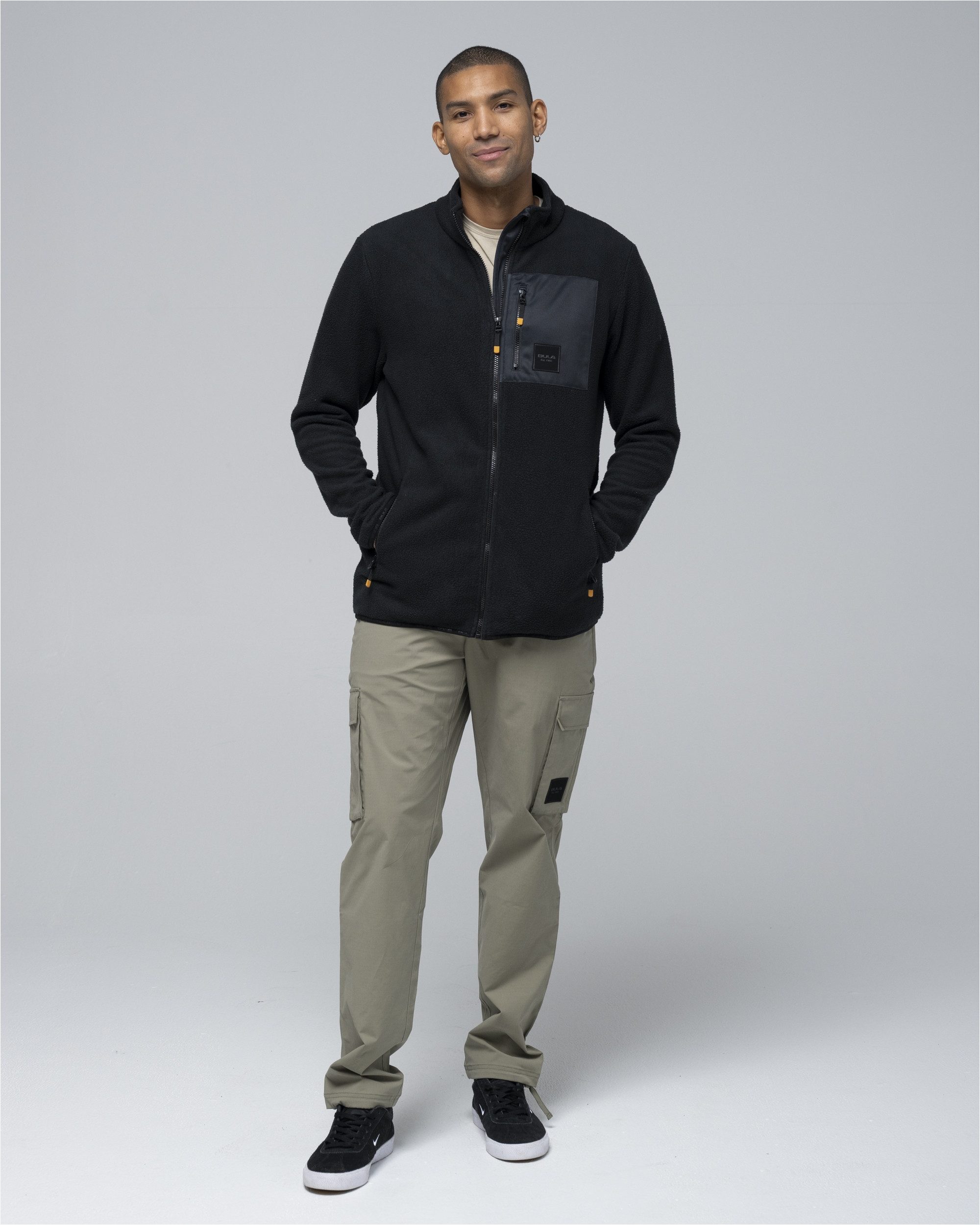 BULA Fleecejacke BaseCamp mit kuscheligem Finish