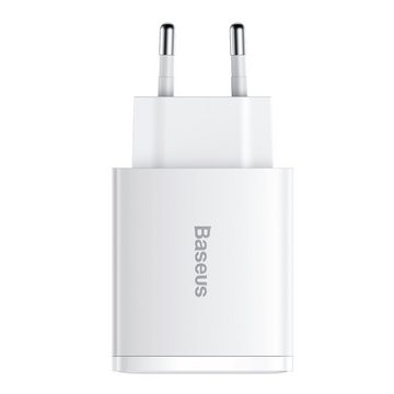 Baseus Compact Schnellladegerät 2x USB / USB Type C 30W 3A Schnelllade-Gerät