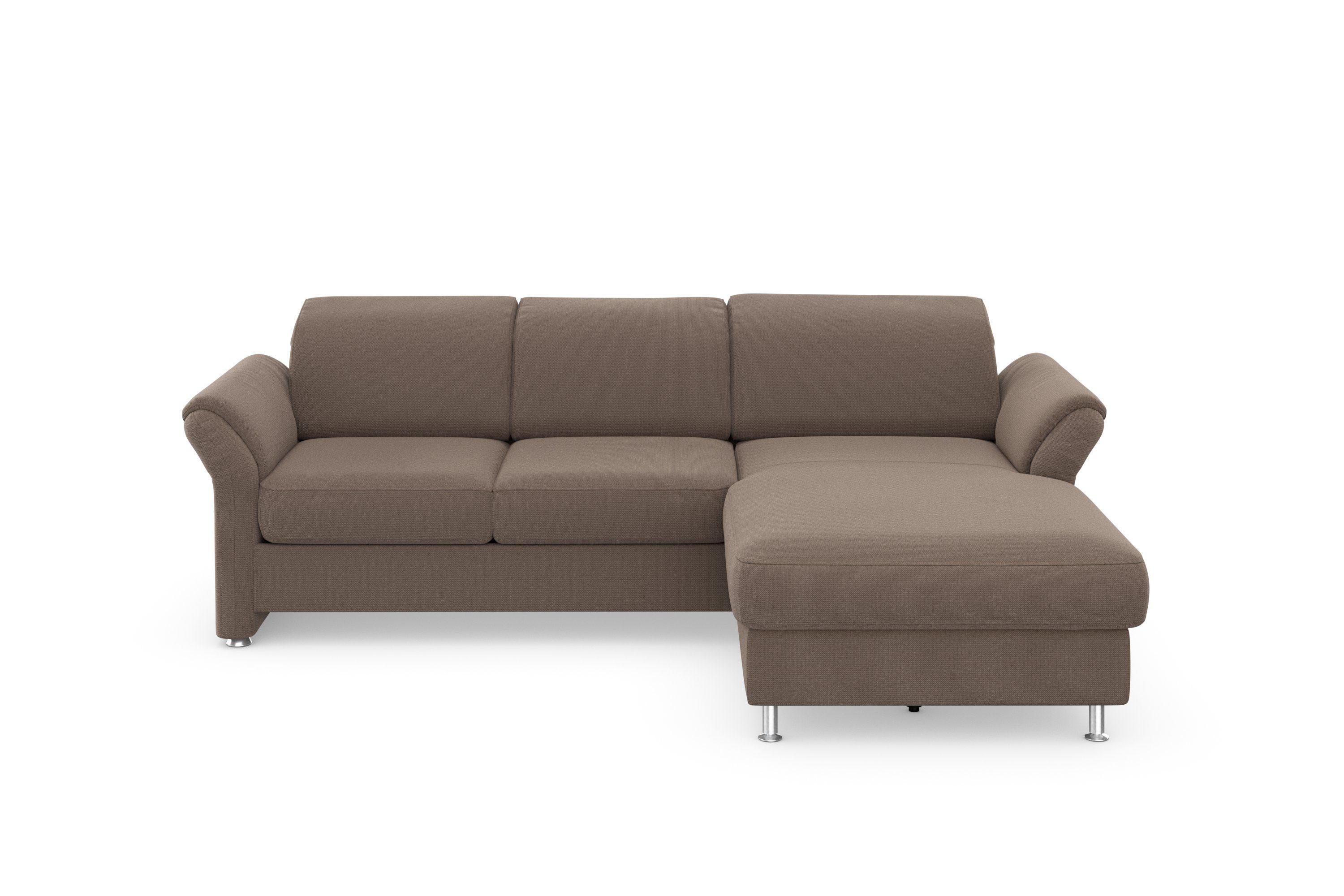 sit&more Ecksofa Apulia, wahlweise Bettfunktion, Kopf- und Bettkasten und Armteilverstellung