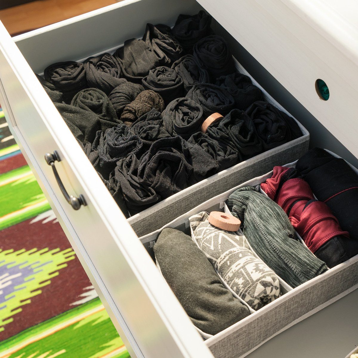 Navaris Aufbewahrungsbox Organizer für Wäsche - günstig online kaufen