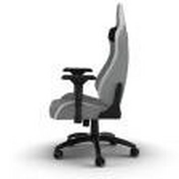 Corsair Gaming-Stuhl TC200 Fabric Gaming Chair - Standard Fit, Light Grey/White