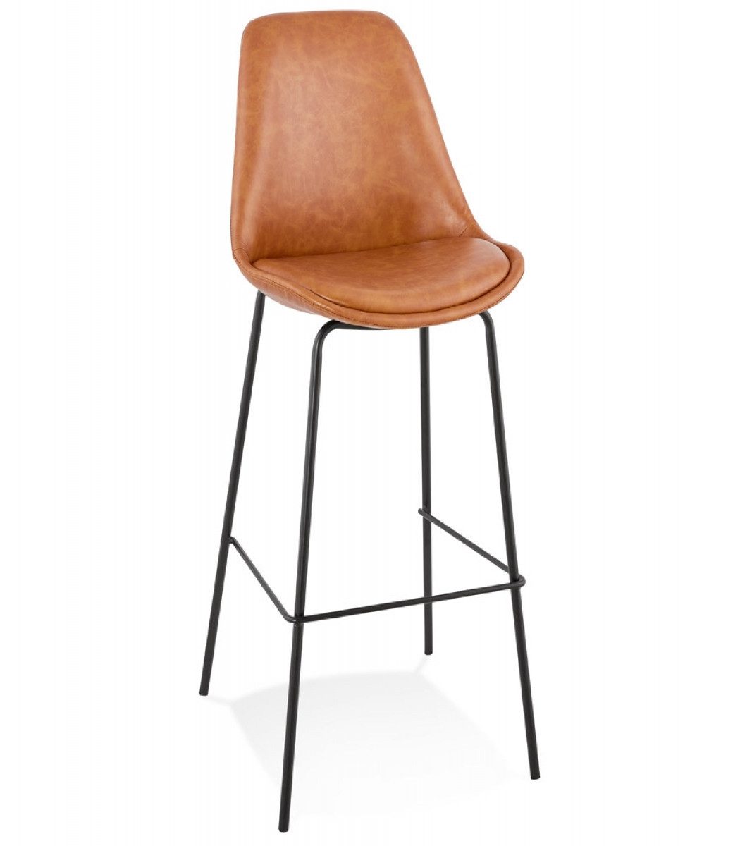 Barhocker Barhocker aus Metall und Kunststoff Vintage Stil
