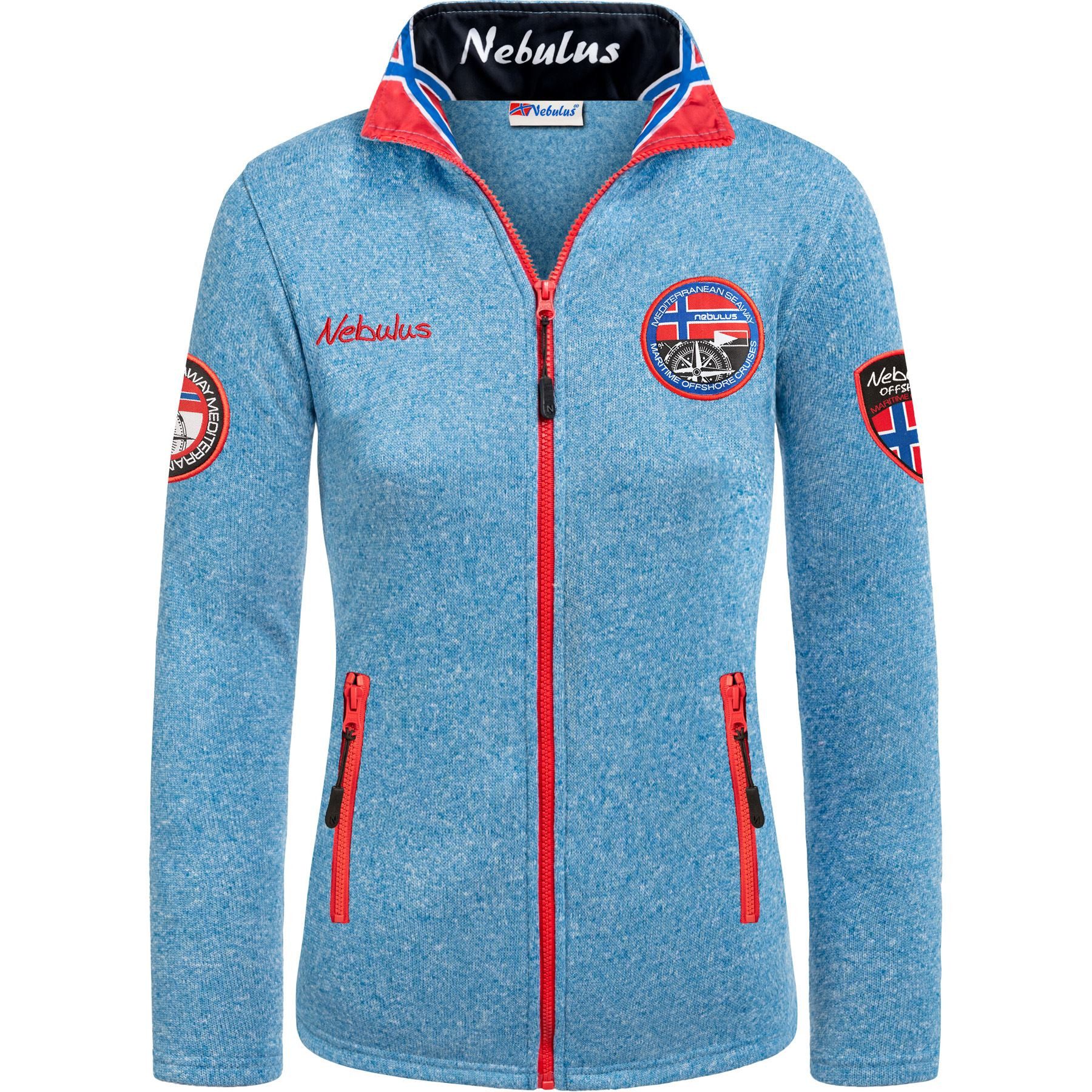 Nebulus Fleecejacke FLENN, P4639 - Damen, malibublau, XXL/44 günstig online kaufen
