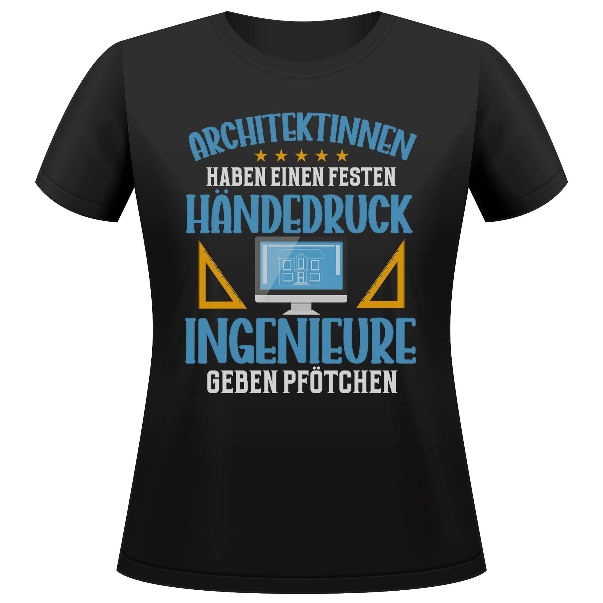 T-Shirt Architektin Geschenk Frauen Spruch Beruf Studium Abschluss