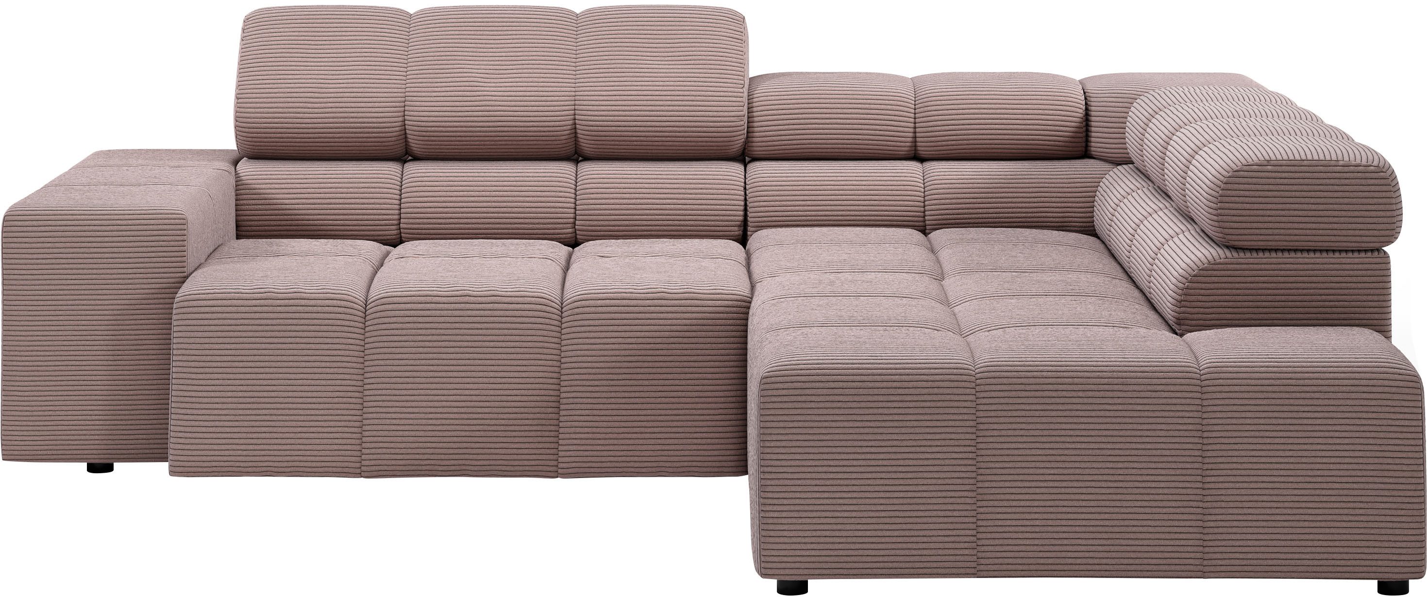 INOSIGN Ecksofa Ancona, incl. Kopfteilverstellung + günstig online kaufen