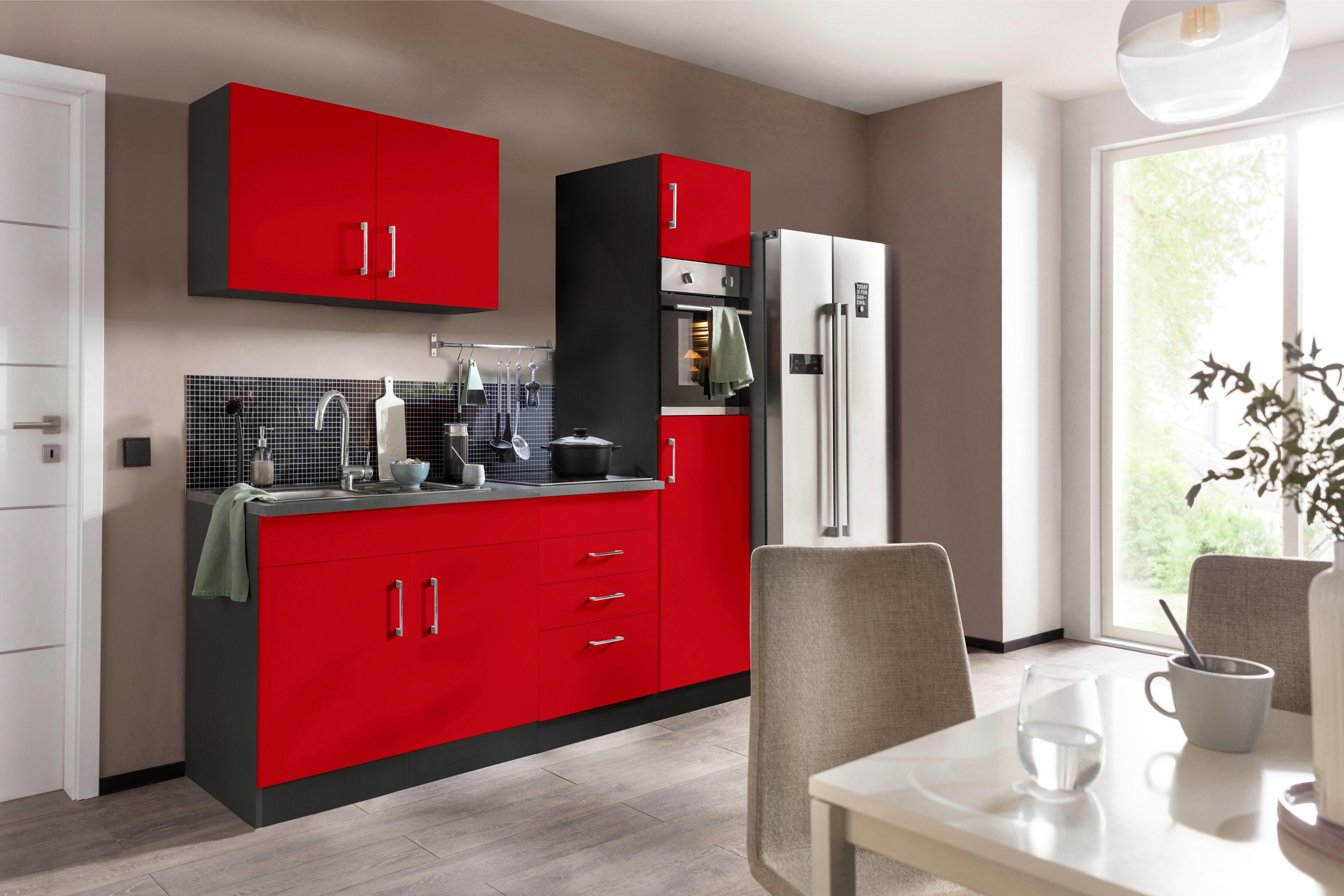 KOCHSTATION Küchenzeile KS-Paris, ohne E-Geräte, Breite günstig online kaufen