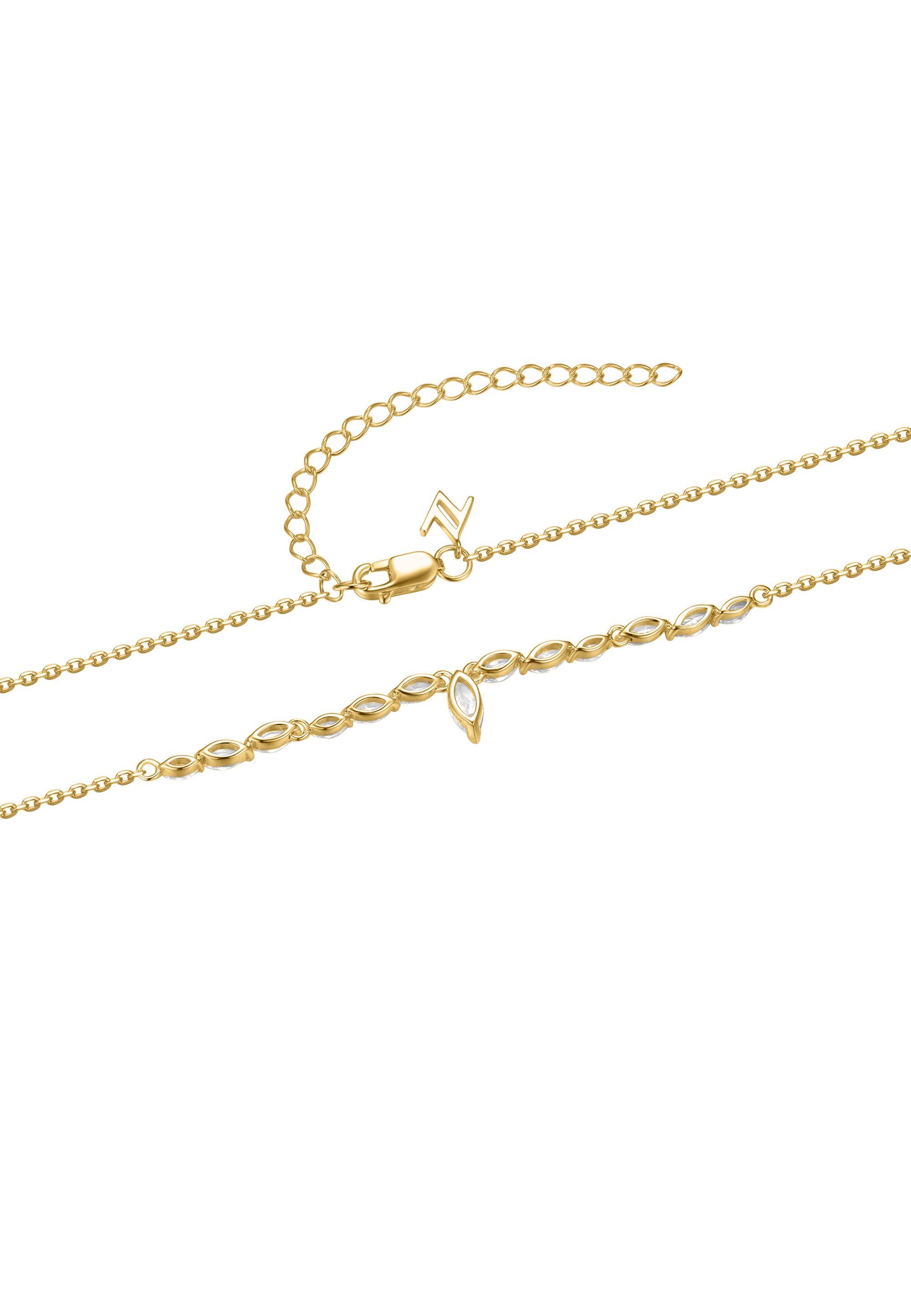 NANA KAY Kette ohne Anhänger Sparkly Couture, mit farblosem Stein