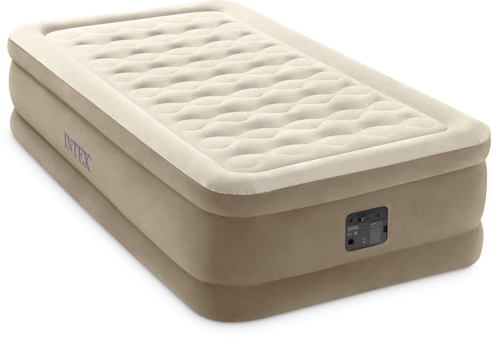 Intex Luftbett DURA-BEAM® UltraPlush Airbed, (Set, mit Transporttasche)