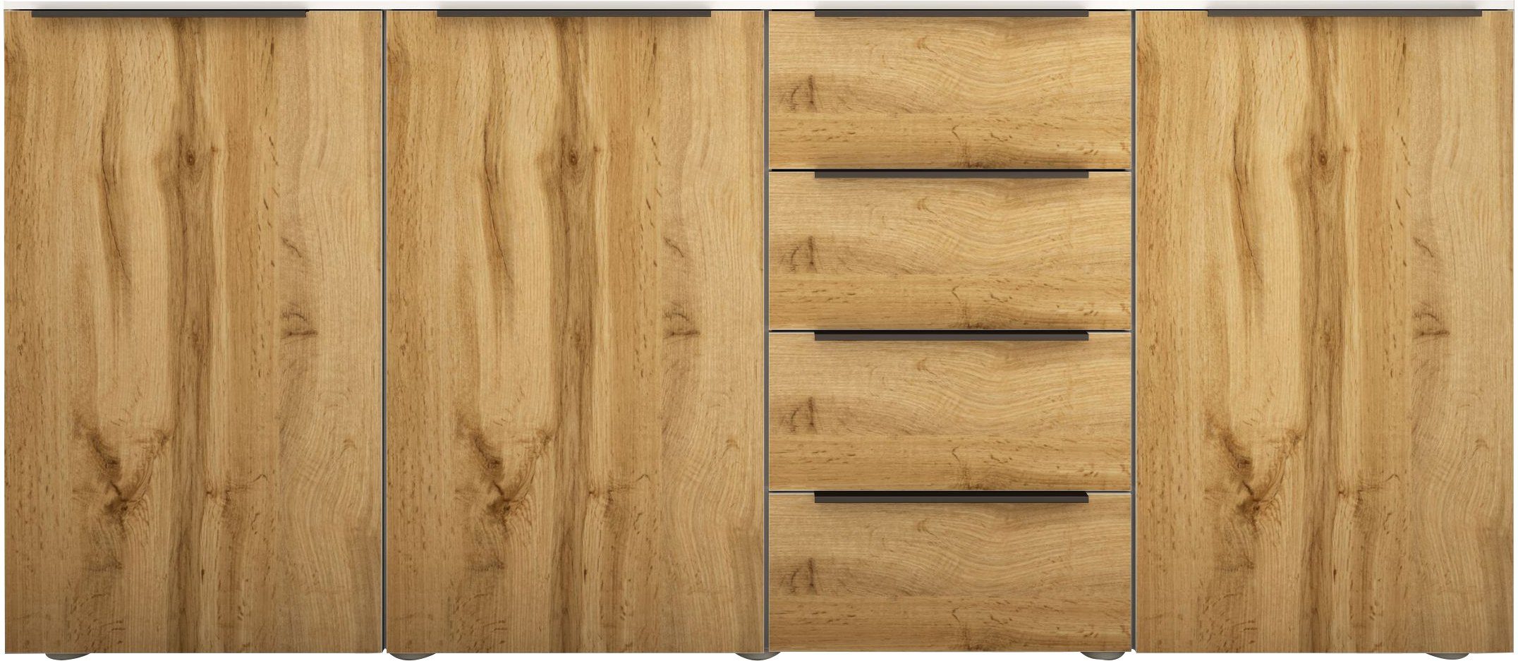 borchardt Möbel Highboard Tom, Breite 200 cm