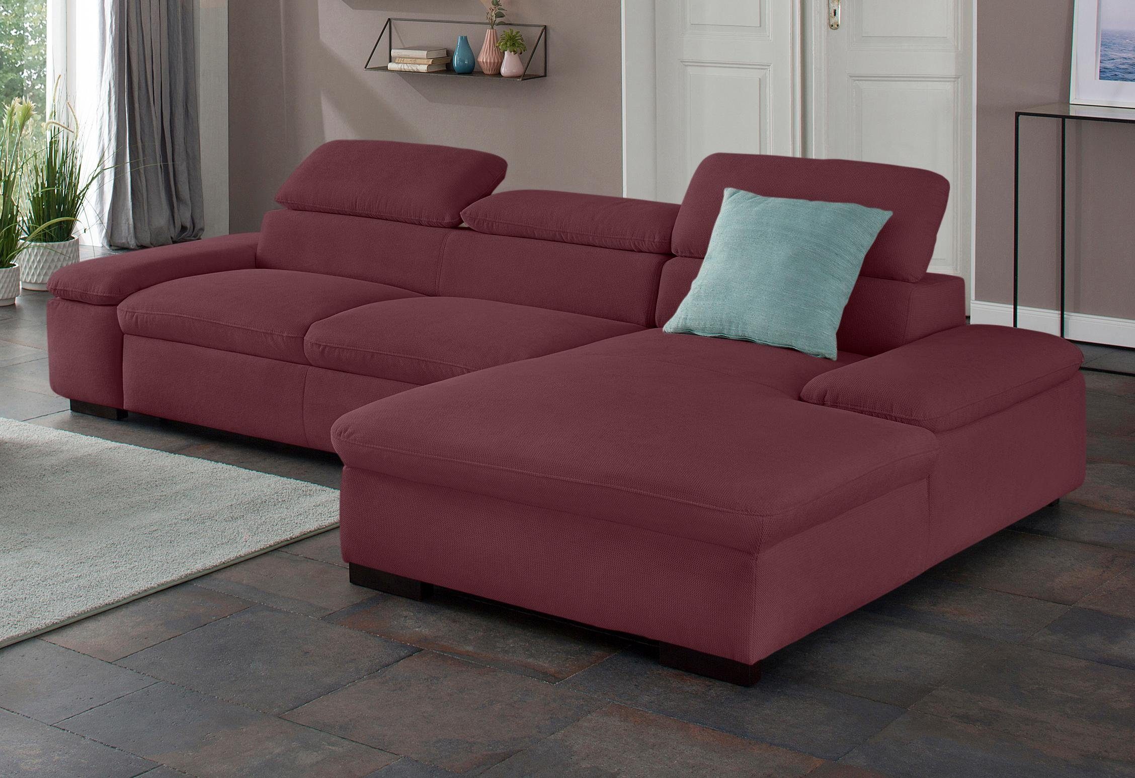 Home affaire Ecksofa Alberto L-Form, mit günstig online kaufen