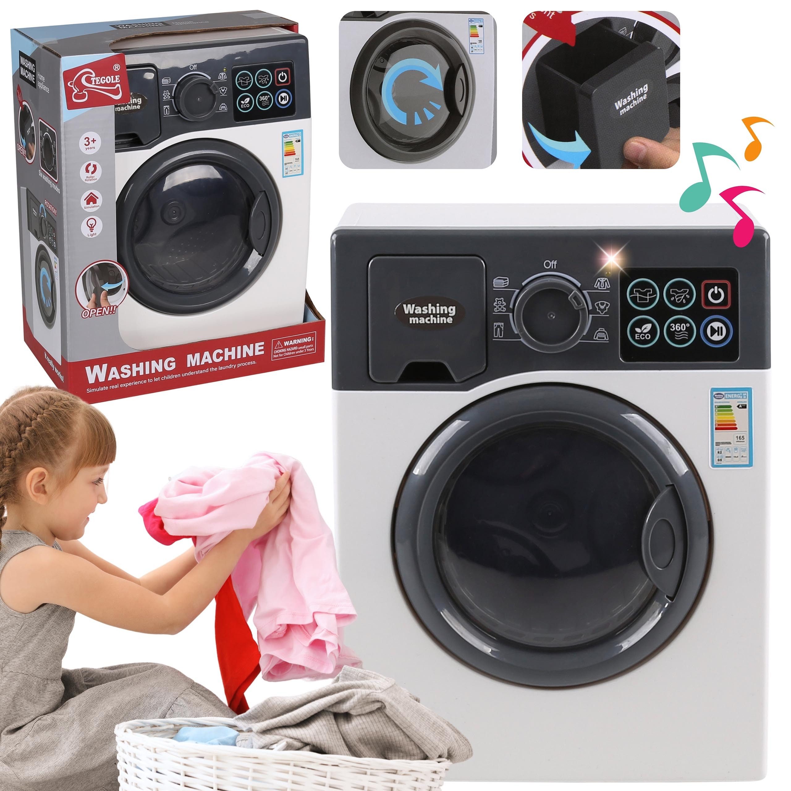 Sarcia.eu Spielküche Interaktive Waschmaschine für Kinder günstig online kaufen