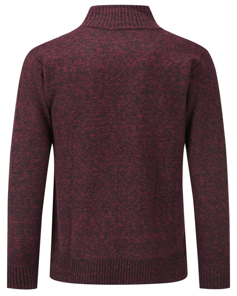 Allthemen Cardigan mit Stehkragen Herren Strickjacke mit reißverschluss günstig online kaufen