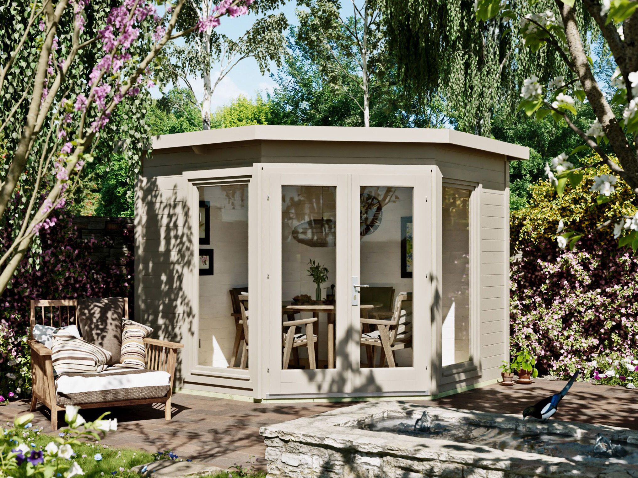 Fjordholz Gartenhaus Abbie 28