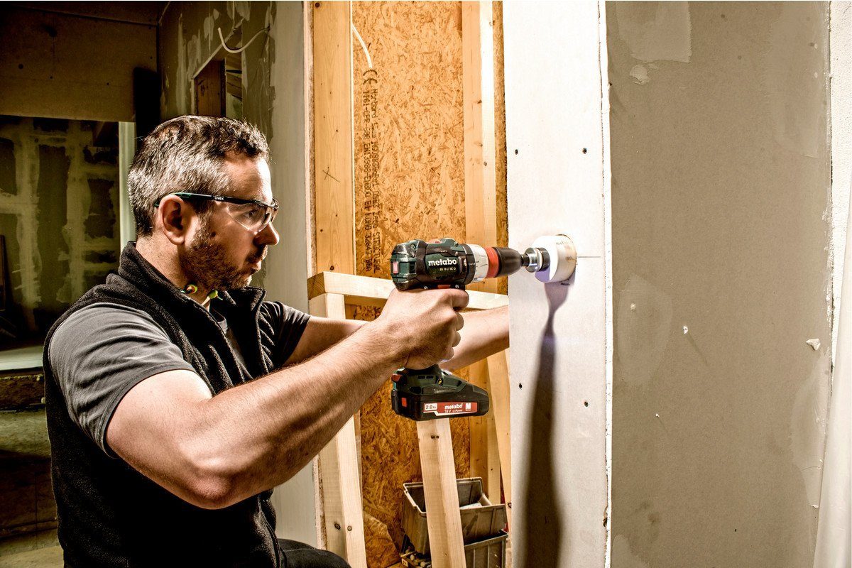 metabo Akku-Bohrschrauber BS 18 LT BL Q, 18 V, Bohrmaschine Ohne Akku im Karton