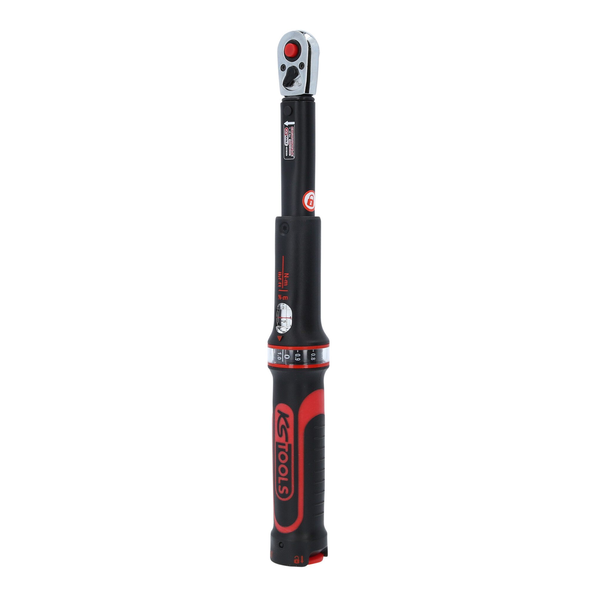 KS Tools Drehmomentschlüssel KS Tools 1/4" ERGOTORQUE®precision Ratschen-Drehmomentschlüssel, 5-25N