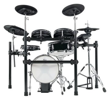 XDrum E-Drum DD-650 Mesh E-Drum Kit - mit echter HiHat - Kick-Pad aus Holz, 14-St., 720 Sounds, 20 Preset- und 20 User-Kits