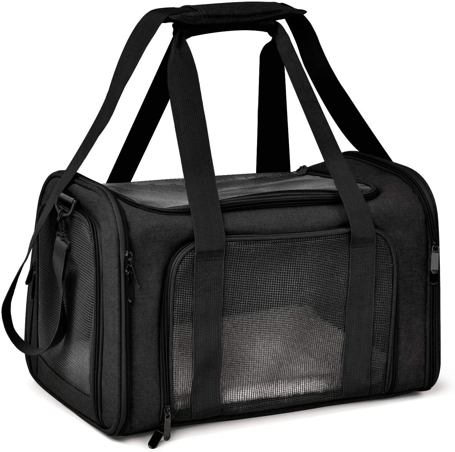 Tiertransportbox Transporttasche für Katzen & Hunde – Faltbare Tiertransportbox