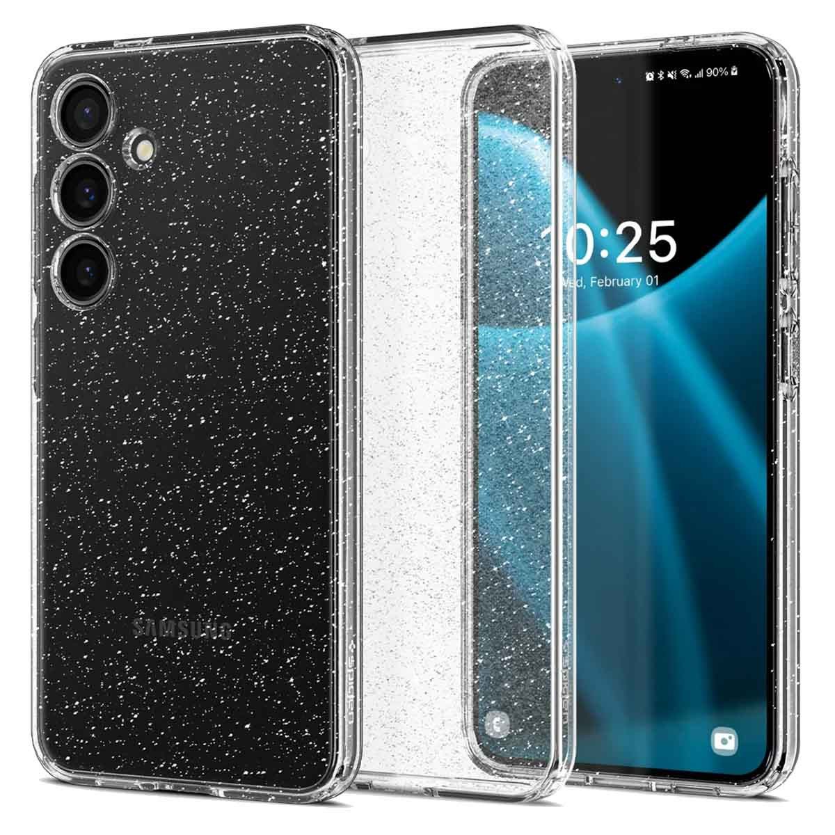 Spigen Backcover Spigen Liquid Crystal Case für das Samsung Galaxy S24 - Glitter Crysta