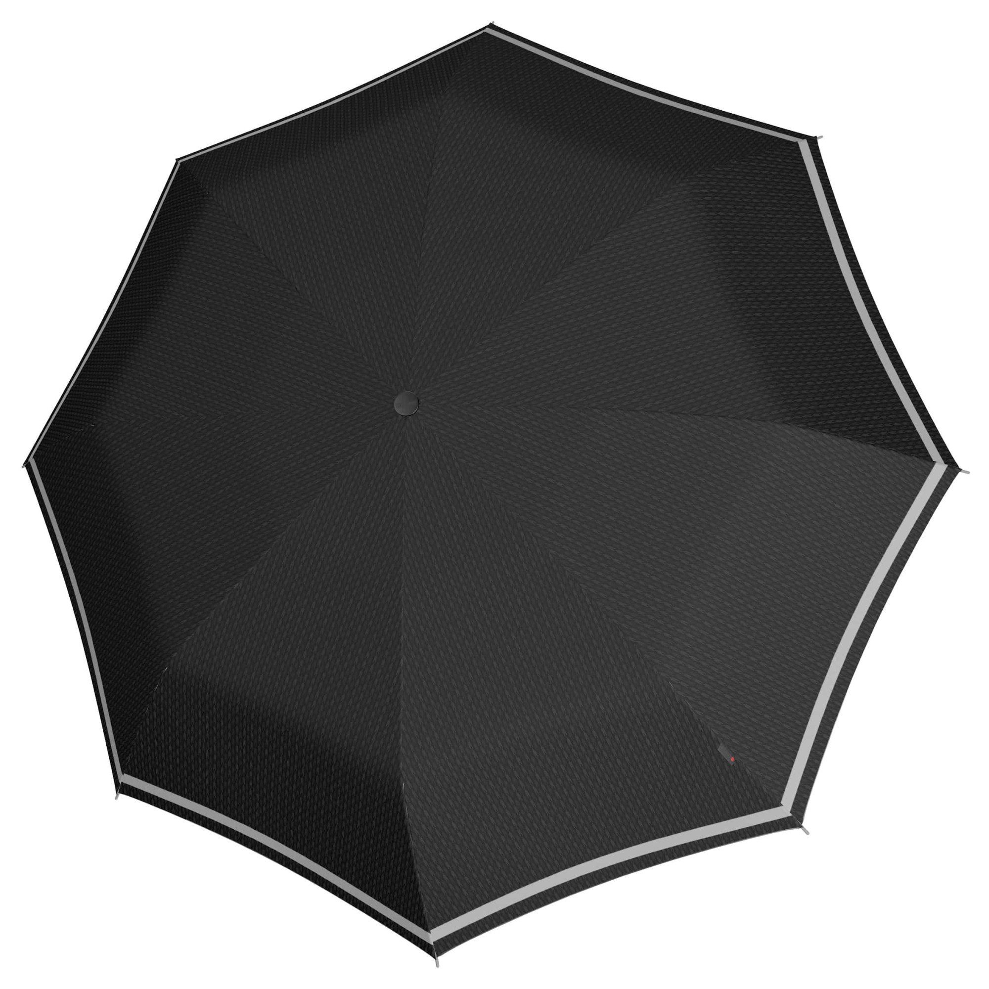 Knirps® Taschenregenschirm T.200 M Duomatic - Taschenschirm Regenschirm reflective rain navy