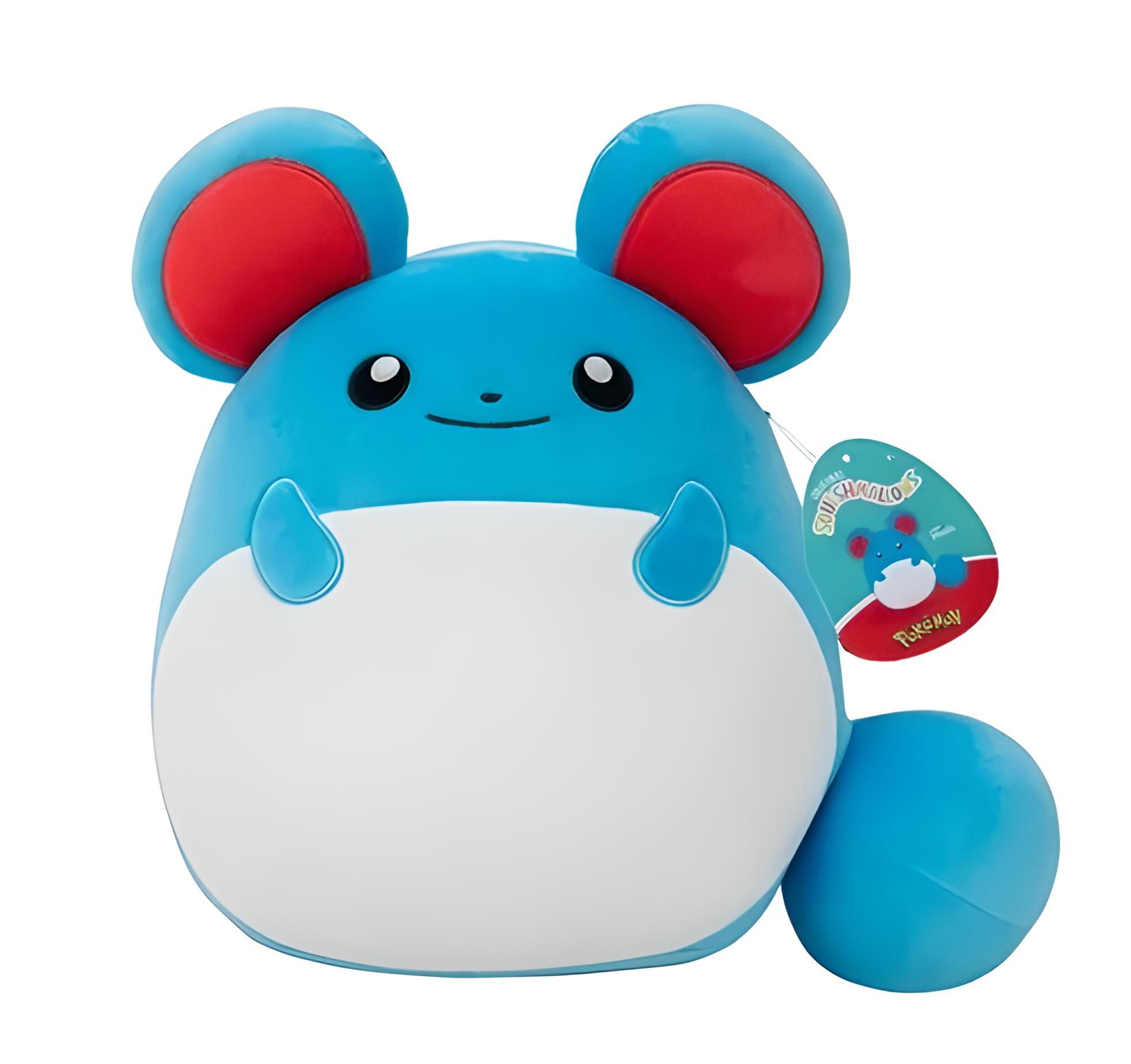 Jazwares Plüschfigur Pokémon Plüsch Squishmallow Marill 35 cm