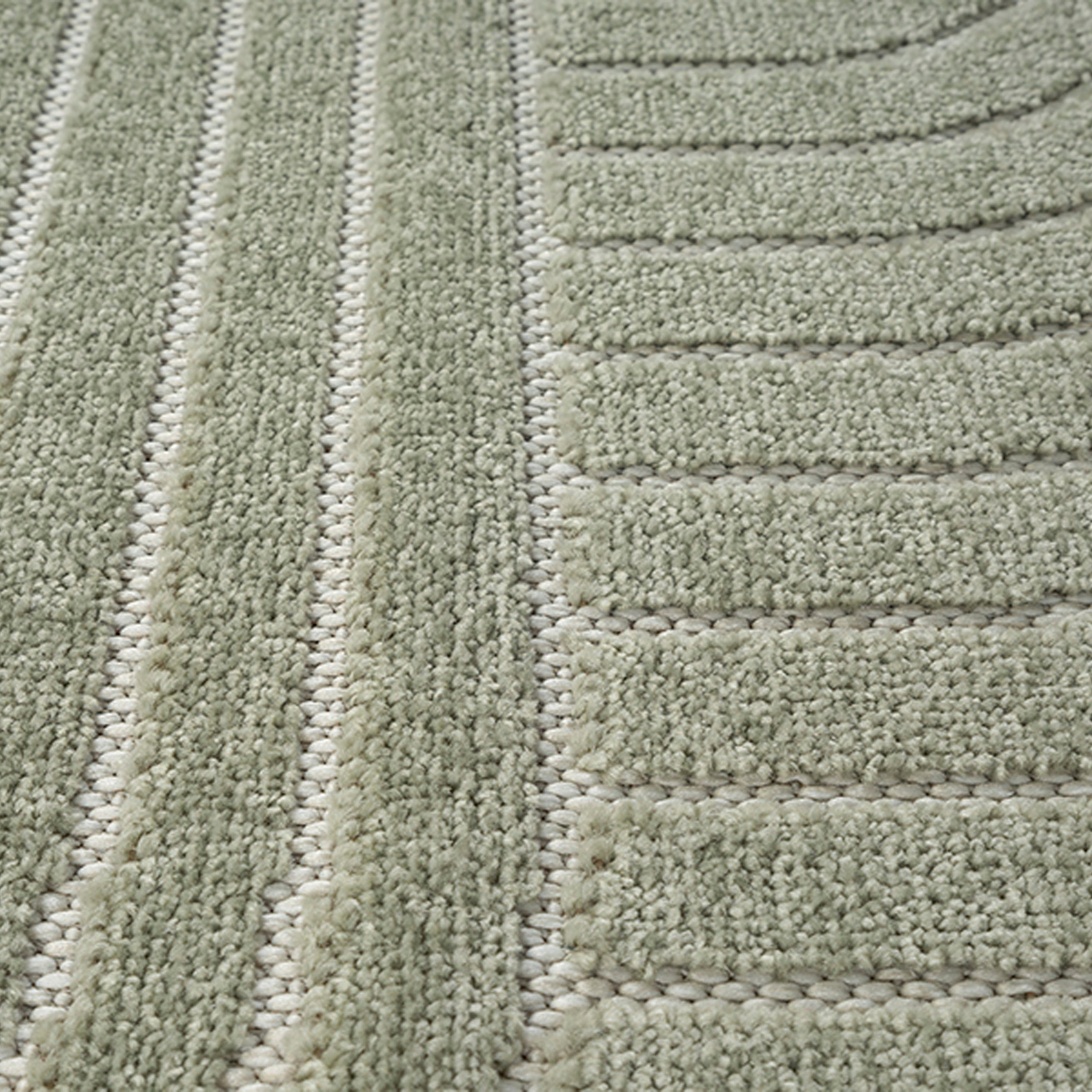 Carpetia Outdoorteppich Moderner In- und Outdoor Teppich, Bogen Muster in g günstig online kaufen
