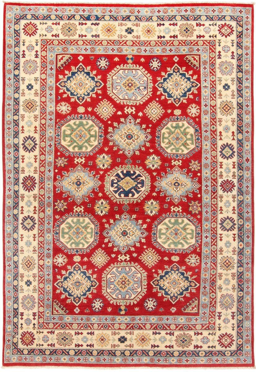 Orientteppich Kazak 185x269 Handgeknüpfter Orientteppich, Nain Trading, rechteckig, Höhe: 5 mm