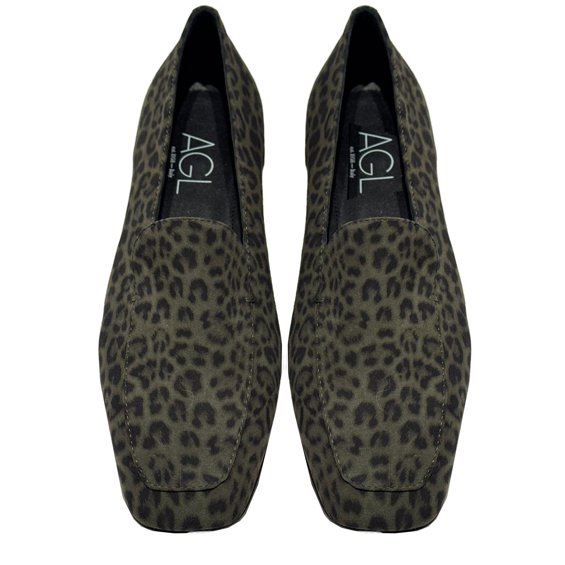 Attilio Giusti Leombruni AGL Loafer MEMI in Fell-Optik - Military Loafer