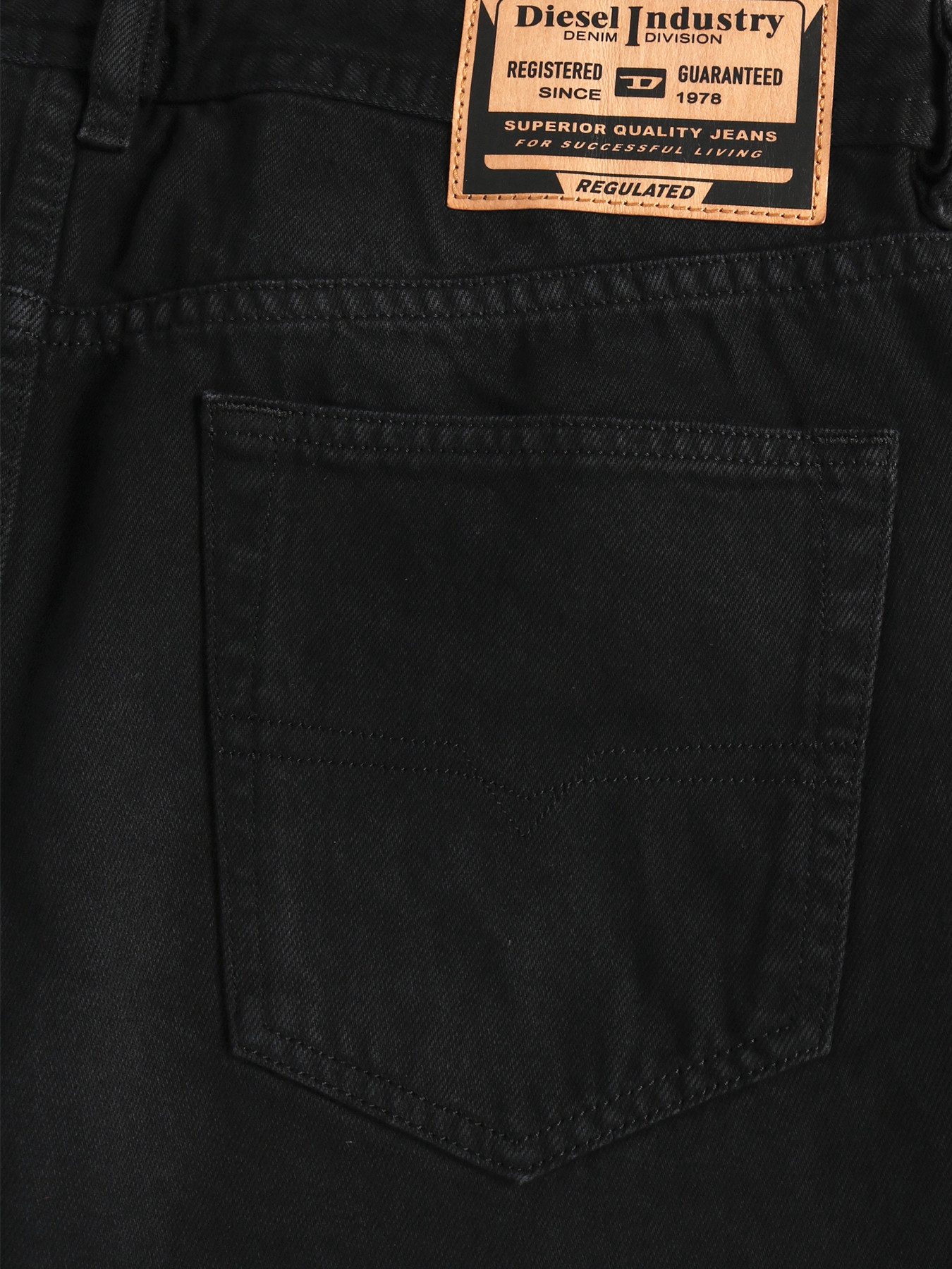 Diesel Tapered-fit-Jeans Regular Fit - BUSTER X R9B36 - Länge:32 leichte Waschung, ohne Stretch – Bild 5 von 5
