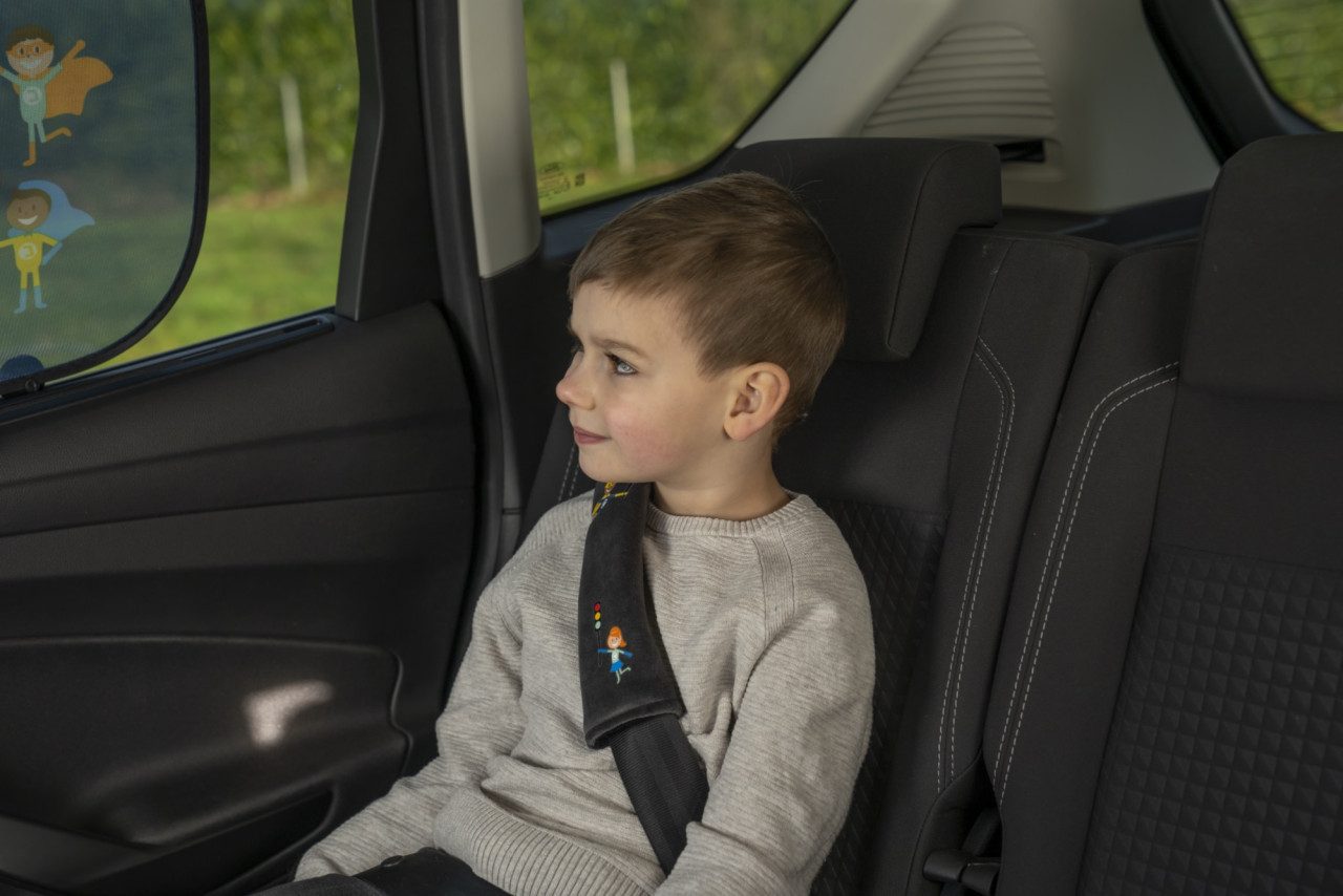Cartrend Gurtpolster Cartrend Kids Gurtpolster-Set grau