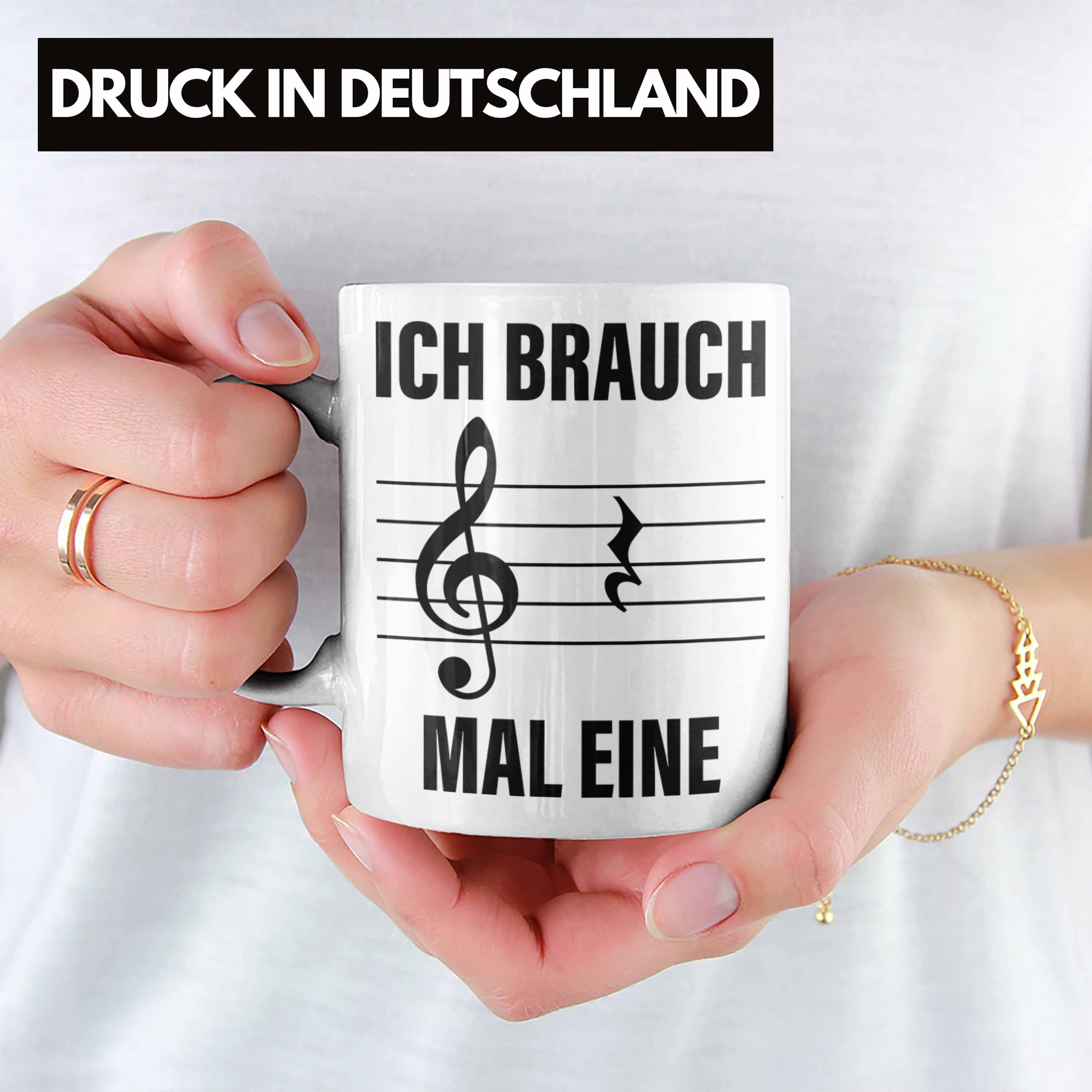 Trendation Tasse Musiker Tasse Geschenk Ich Brauch Mal Eine Pause Lustige Geschenkidee