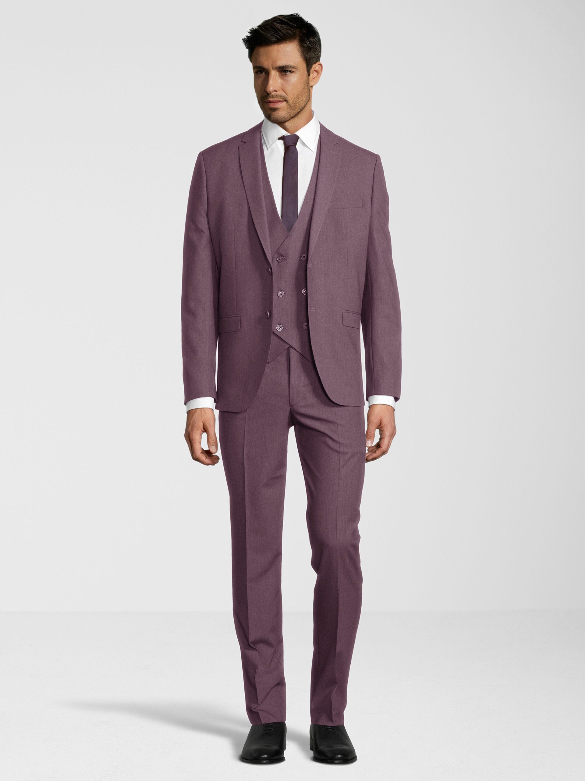 SteffenKlein Anzug Slim-Fit (3-tlg) günstig online kaufen