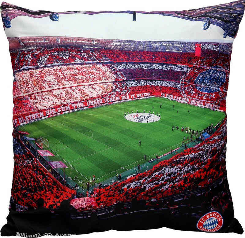 FC Bayern München Dekokissen FC Bayern Kissen Allianz Arena