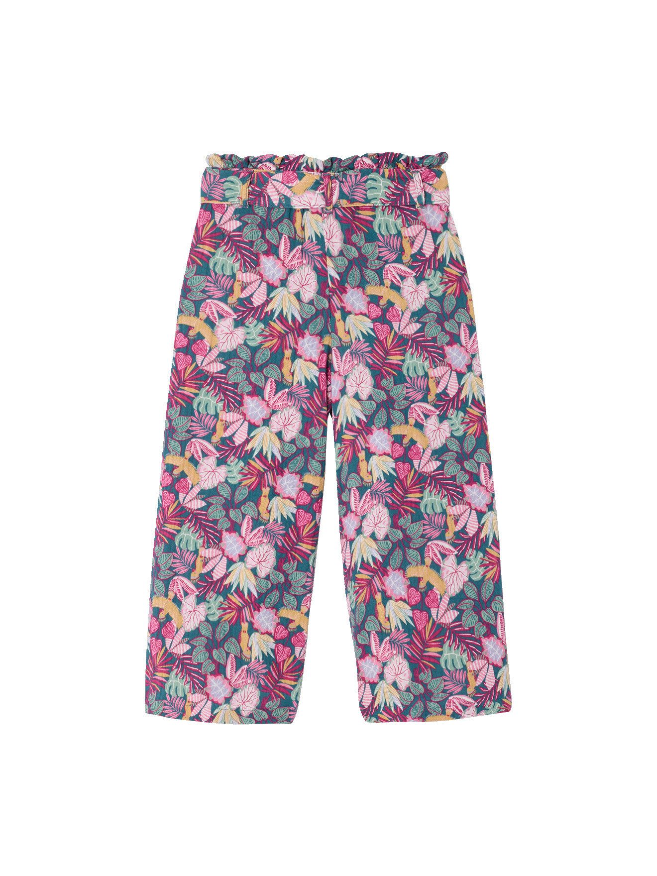 vertbaudet 3/4-Hose Mädchen Paperbag-Hose, 7/8