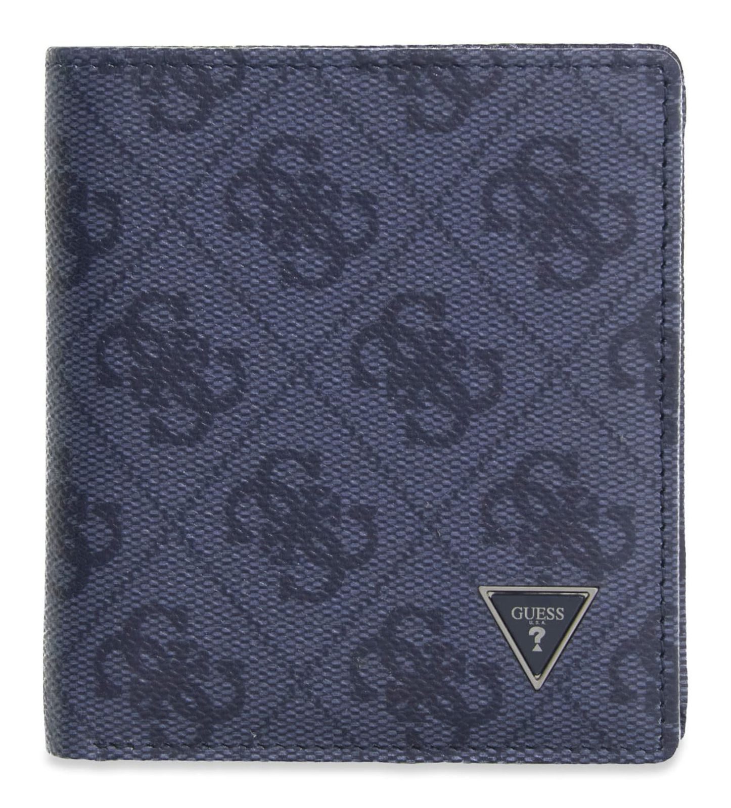 Guess Geldbörse Small Billfold Wallet With Coinpocket, aus echtem Leder