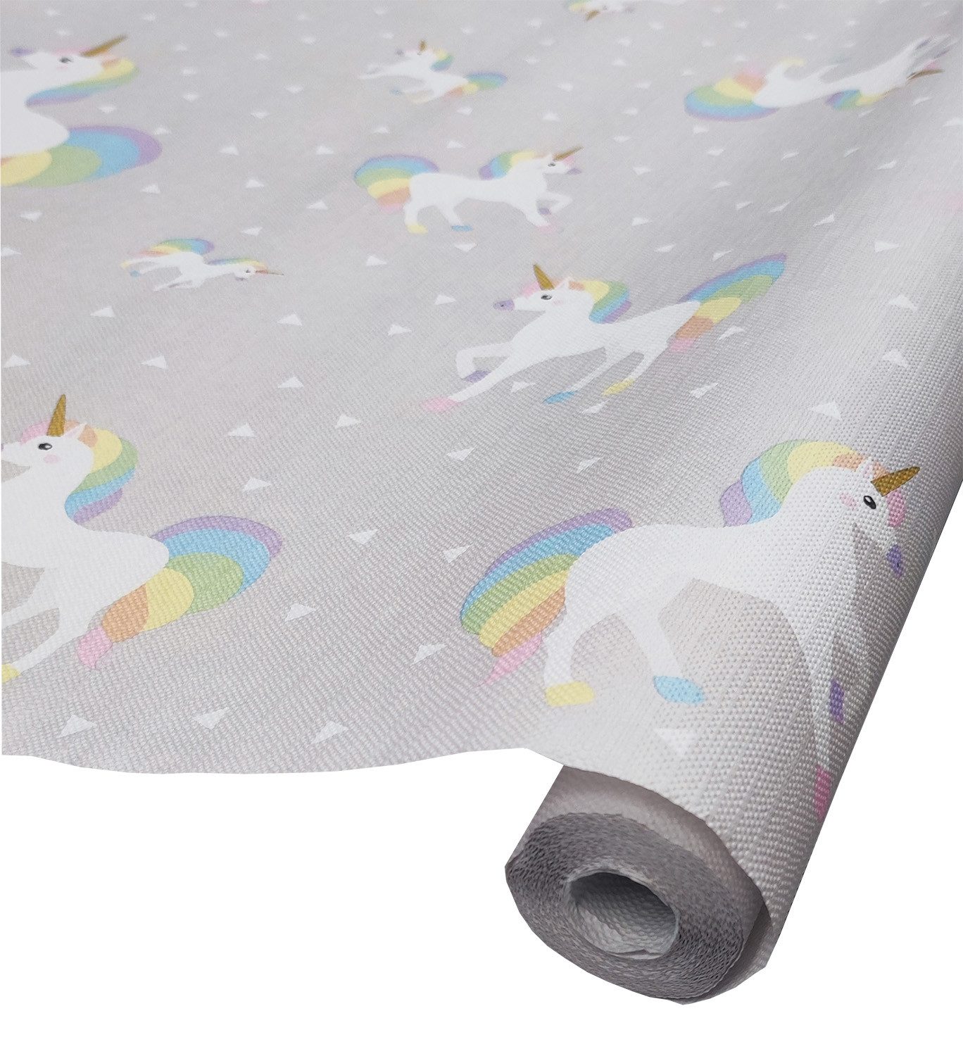 PAPSTAR Tischdecke Papiertischdecke 5 m x 1,2 m "Einhorn" (Rolle 1-tlg, Papiertischdecke), Papiertischdecke Mädchenparty Einhornparty Mottoparty Einmaltischdecke