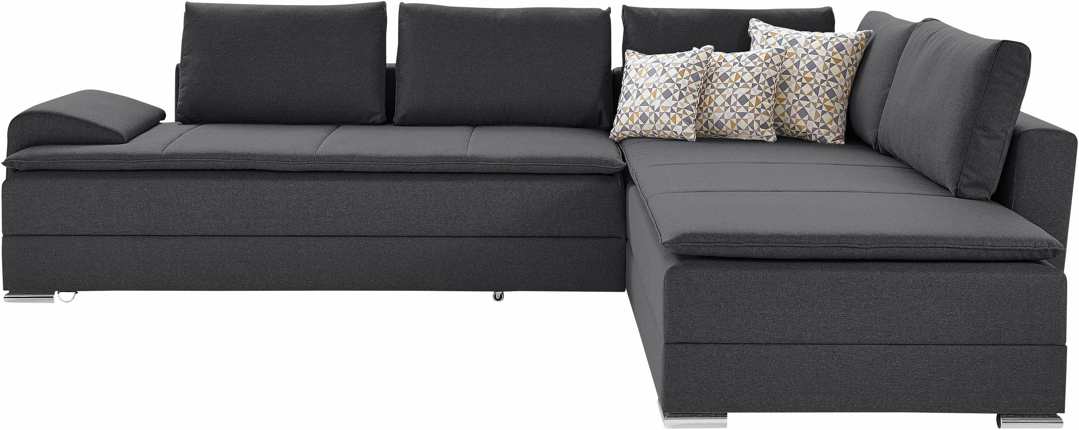 INOSIGN Ecksofa Night & Day L-Form, mit Bettfunktion 180 cm, Dauerschlaffunktion