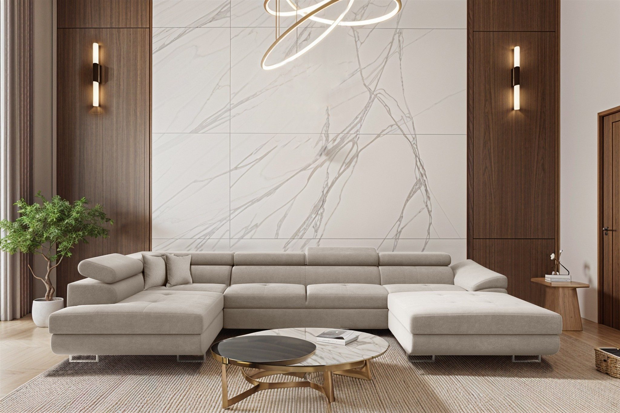 Fun Möbel Wohnlandschaft CARMELO Sofa mit günstig online kaufen