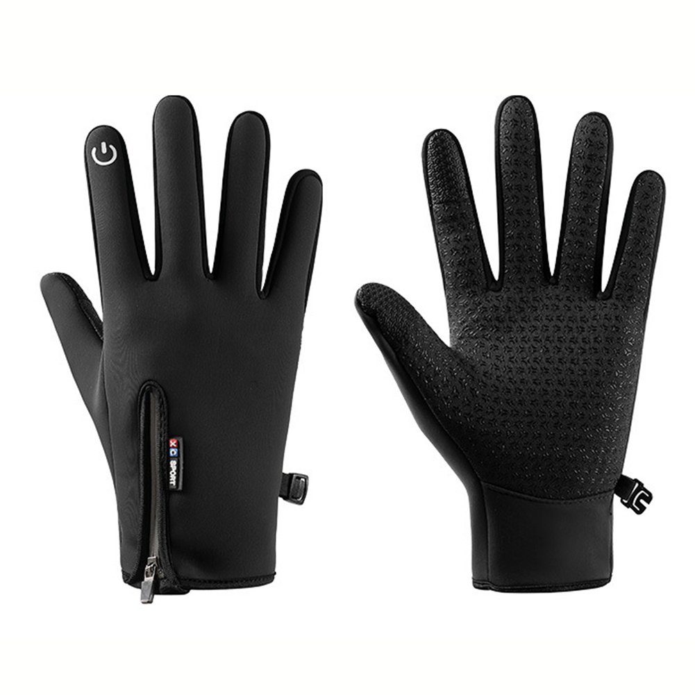 Touchscreen-Motorradhandschuhe black Mit XL Fahrradhandschuhe Blusmart