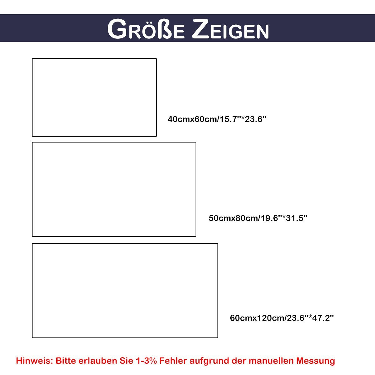 Deko, weich warm, Höhe: Home dick, Weiß Rosnek, Flauschig mm Boden Teppich 60 rechteckig,