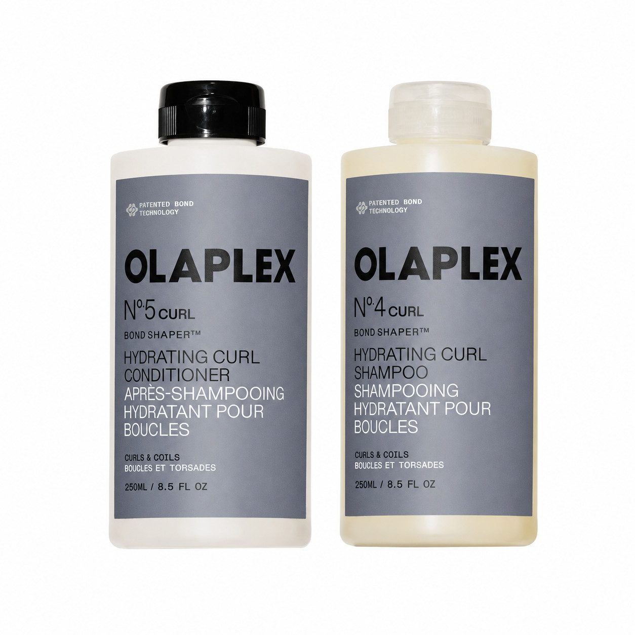 Olaplex Haarpflege-Set Olaplex Nº.4CURL + Nº.5CURL Hydrating Curl Set 2 x 250 ml, 2-tlg., reichhaltig