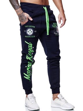 OneRedox Jogginghose JG-3628C (Sporthose Trainingshose Sweatpants, 1-tlg) Fitness Freizeit Casual