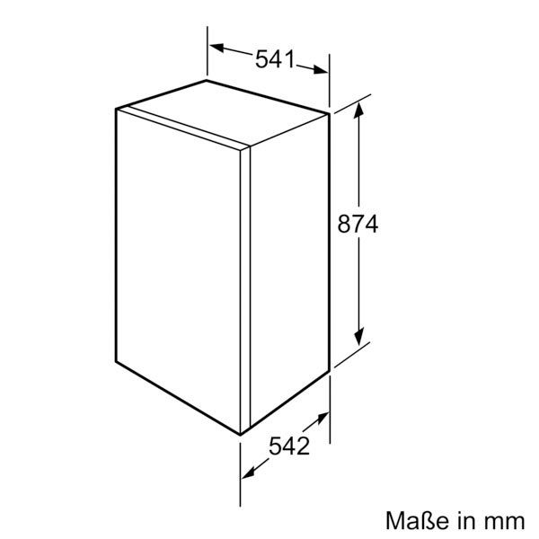 11. Bild von BOSCH Einbaugefrierschrank 4 GIV21VSE0, 87,4 cm hoch, 54,1 cm breit