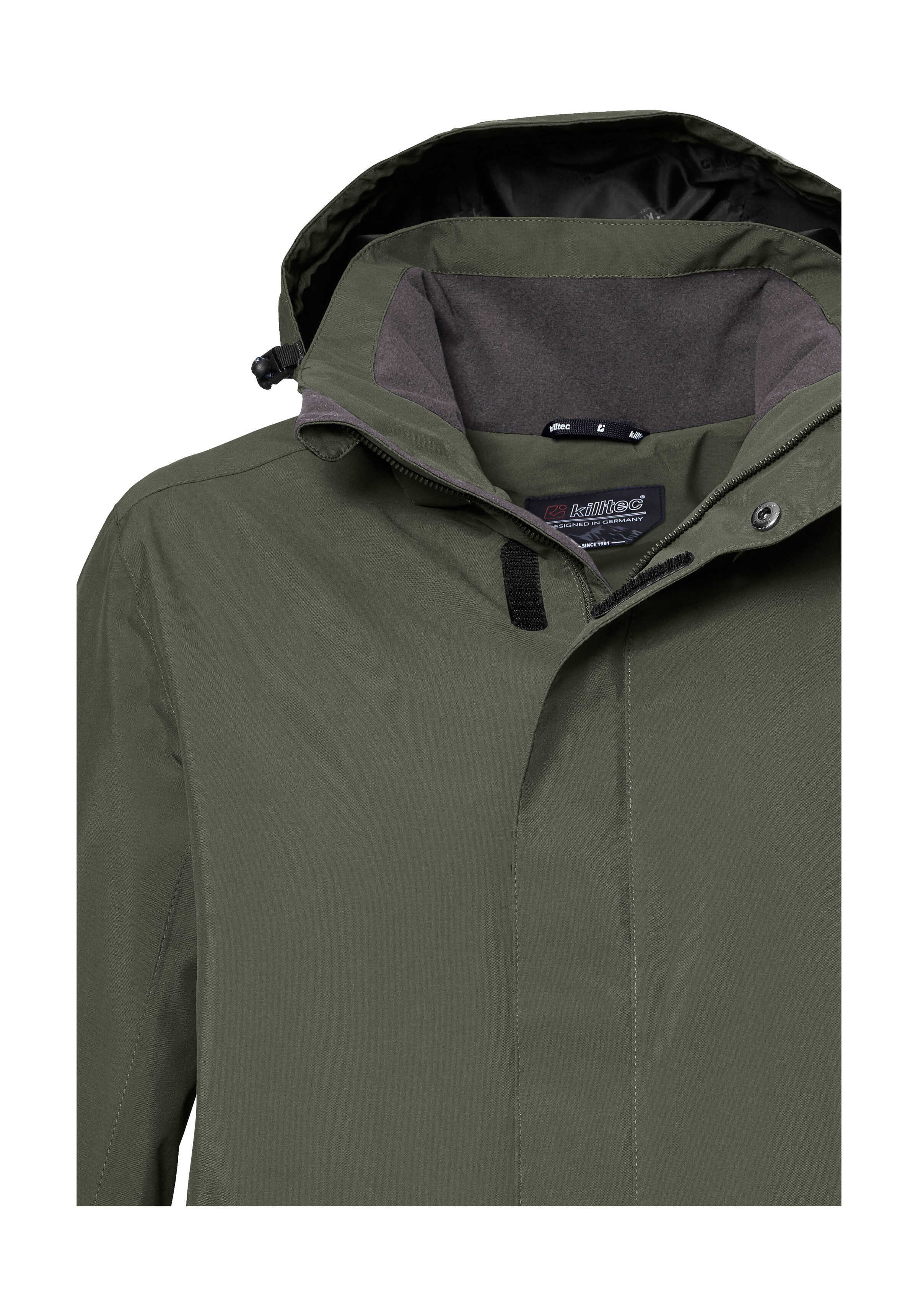 Killtec Funktionsjacke KOS 87 MN JCKT Wasser- und winddicht, atmungsaktiv, abnehmbare Kapuze