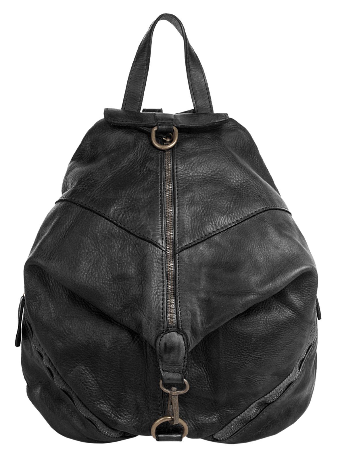 Samantha Look Cityrucksack, echt Leder, Made in Italy günstig online kaufen