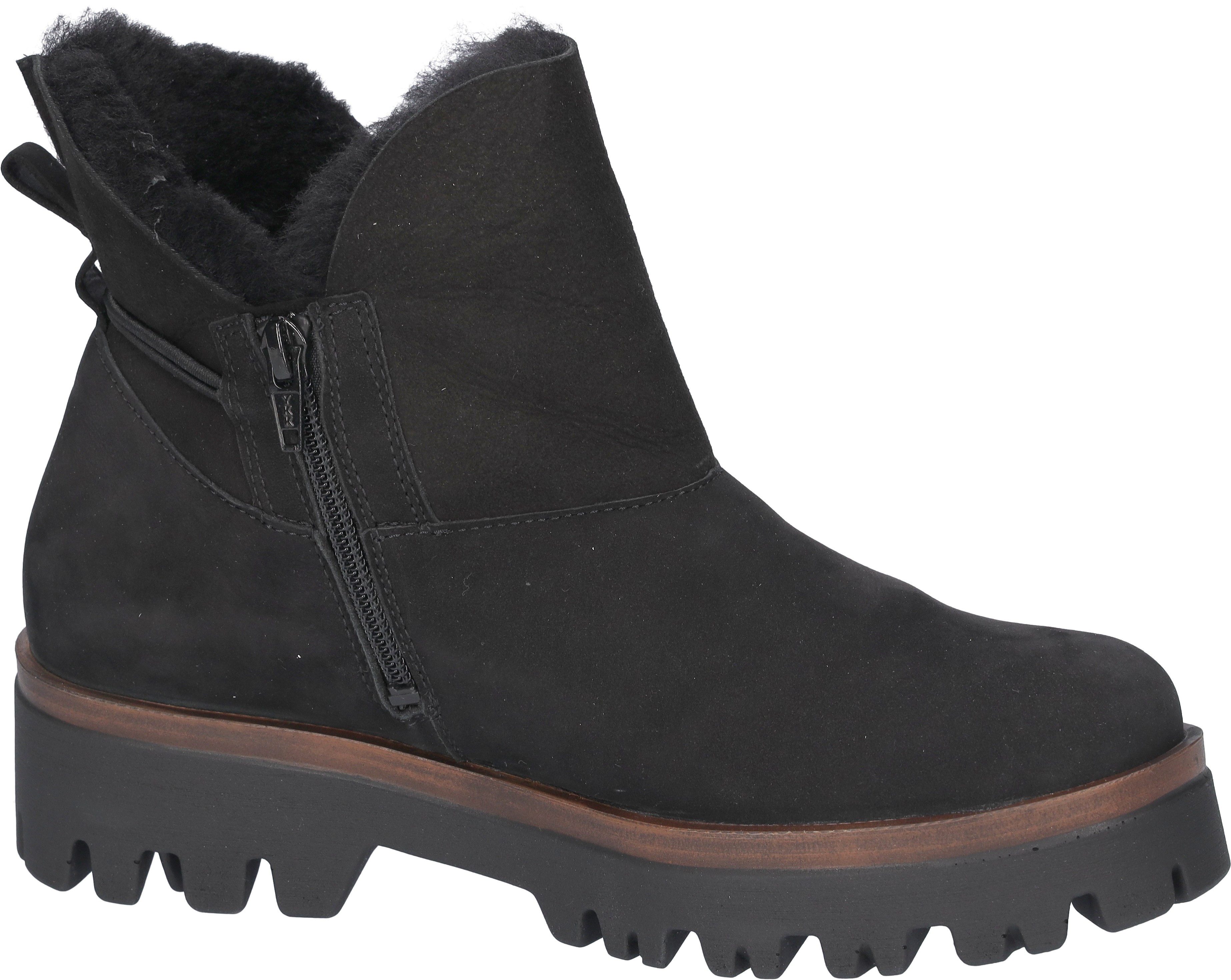 Waldläufer H-LONDON Winterboots, Stiefelette, Profilsohle, in Bequemweite G (weit)
