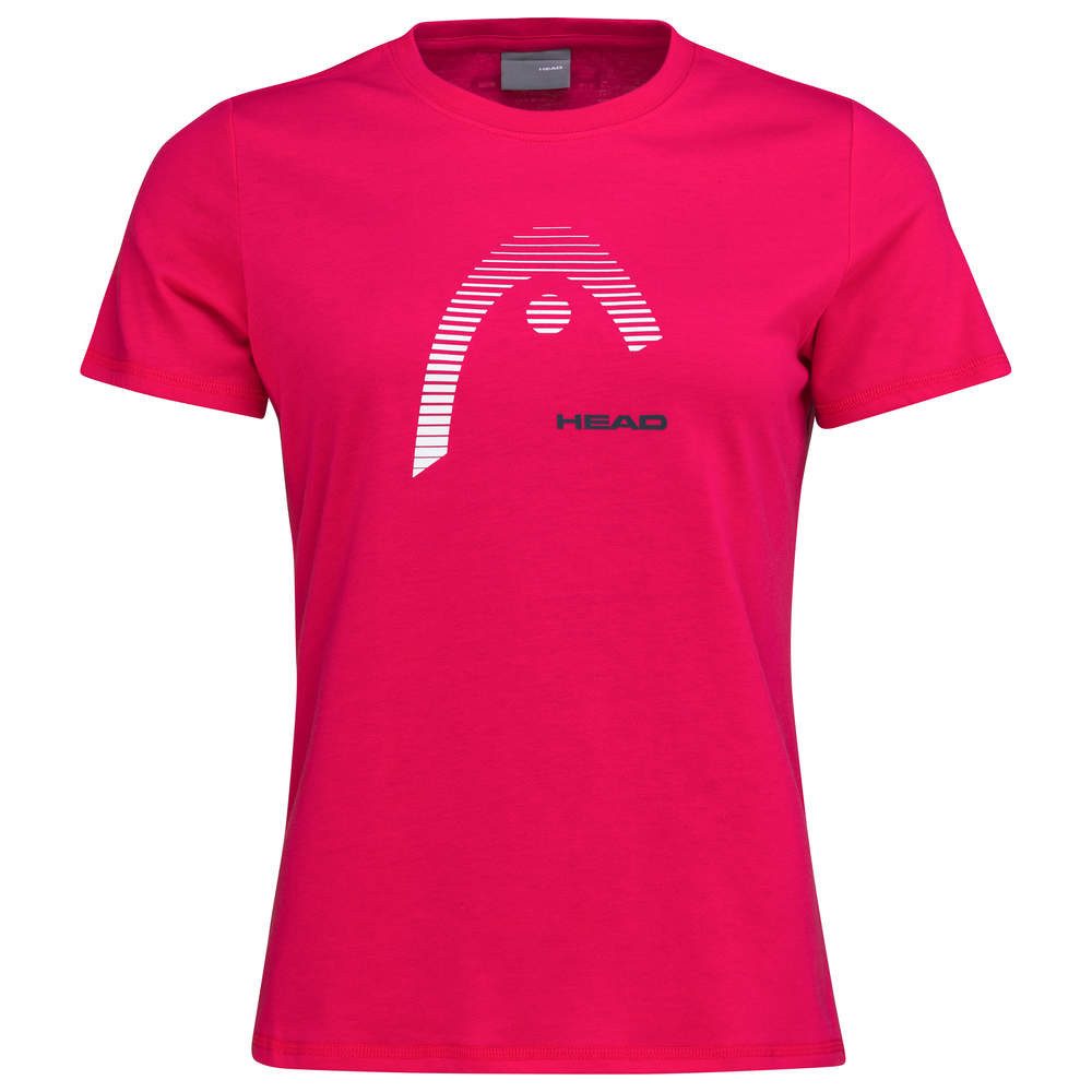 Head Tennisshirt Club 22 Lara (Baumwollmix) magenta Damen günstig online kaufen