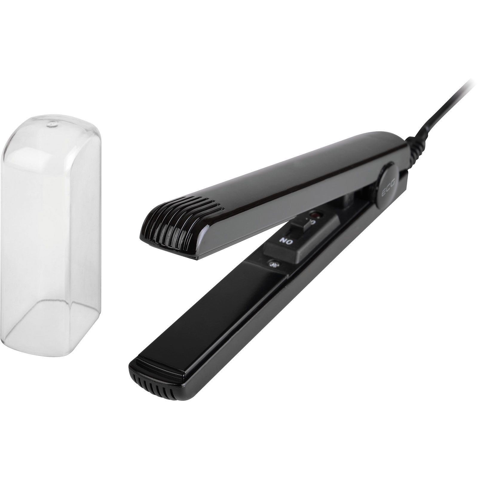 ECG Glätteisen ZV 45 Mini, Keramikplatten, LED-Anzeige, schnelles Aufheizen, Überhitzungsschutz