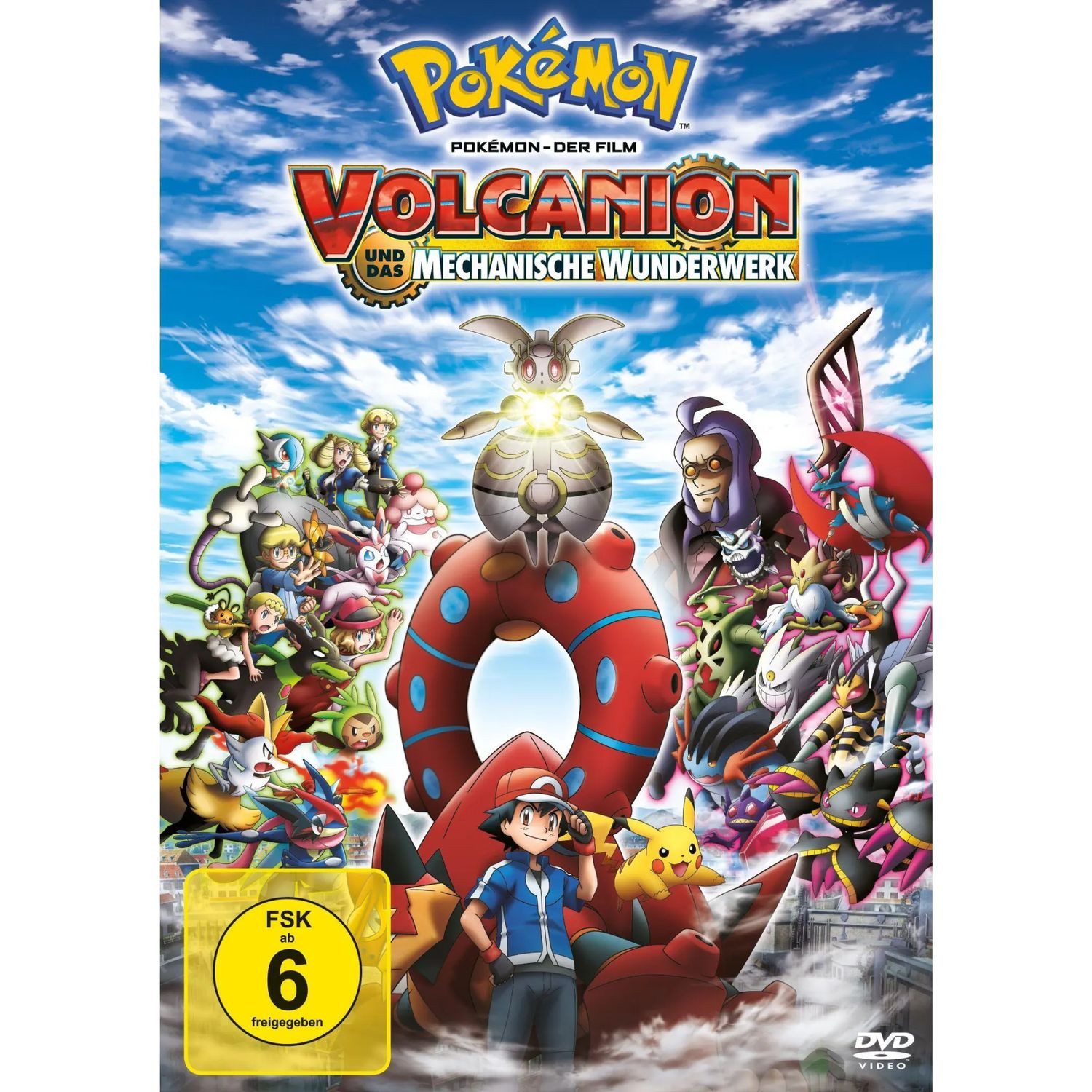 DVD Pokémon - Der Film: Volcanion und das mechanische Wunderwerk