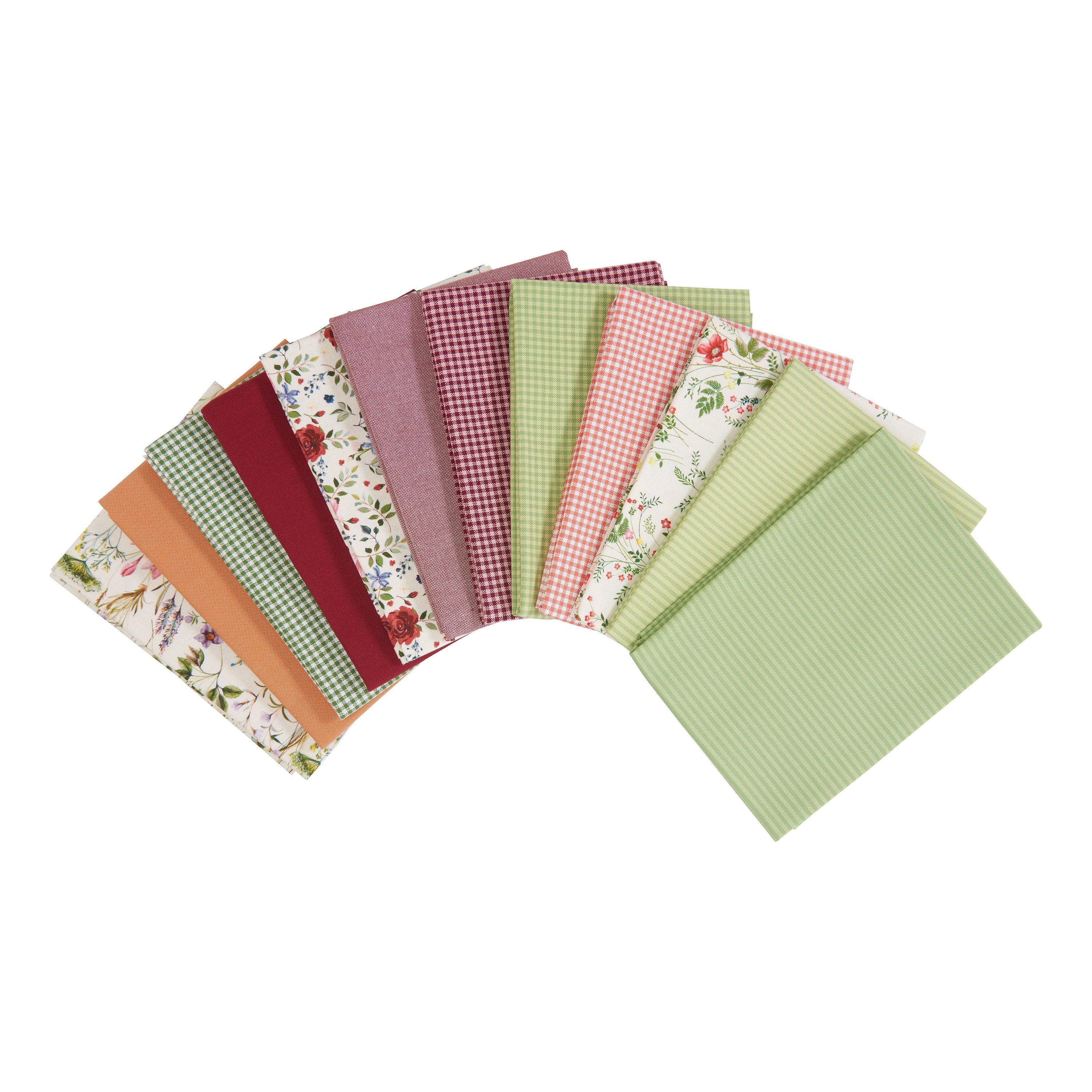 Westfalenstoffe Stoff Florenz, 12er-Set, á 48x48cm